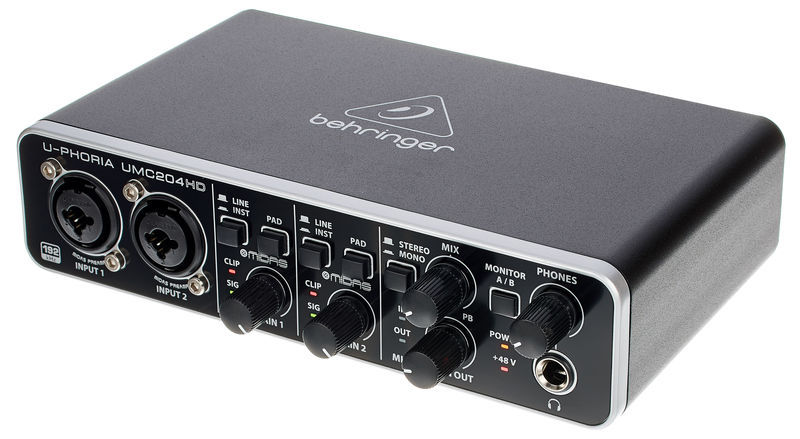  Interface Audio Behringer UMC204HD
