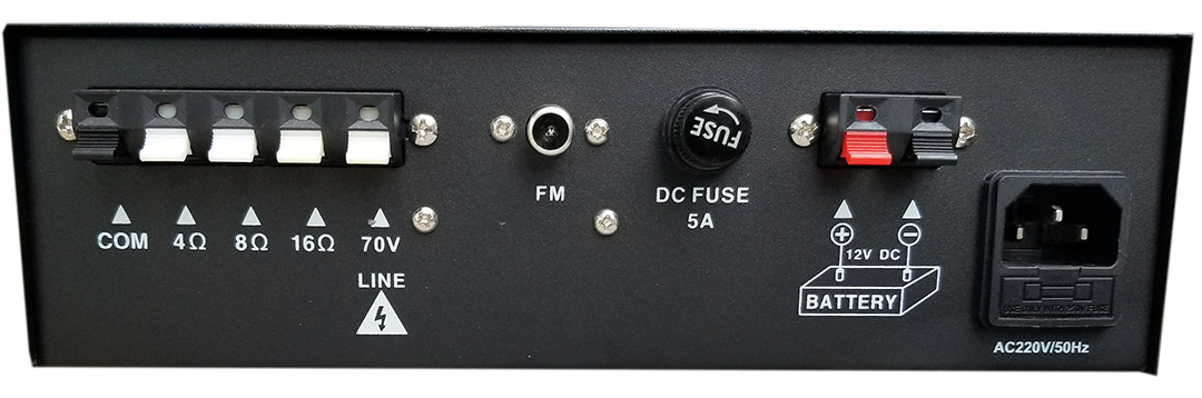 Amplificador  Batblack PAM3-1006 80W 
