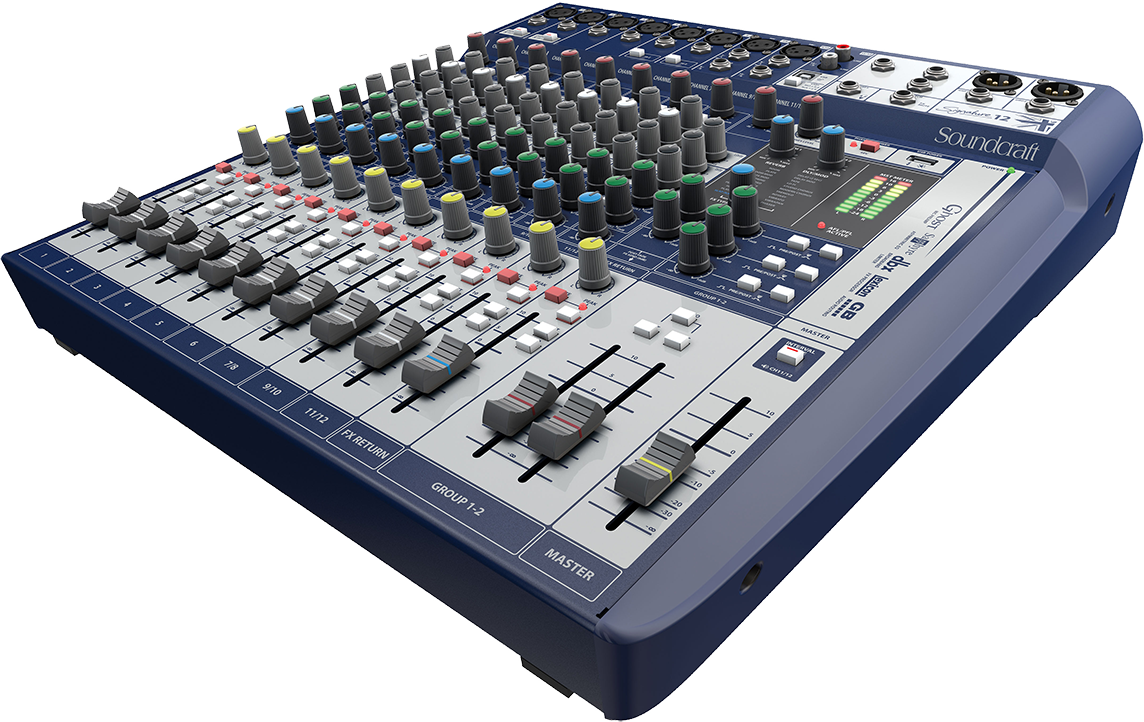 Consola Soundcraft Signature 12E