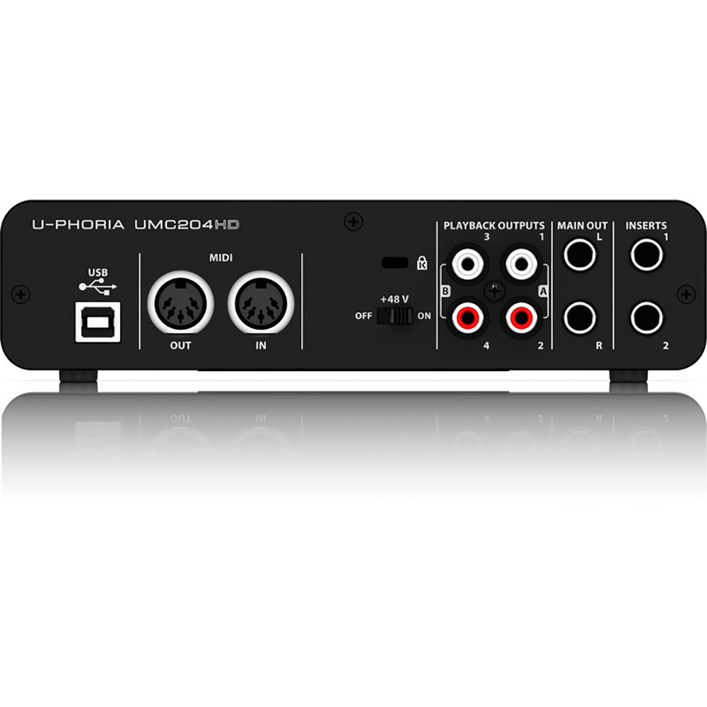  Interface Audio Behringer UMC204HD