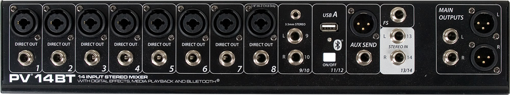 Consola Peavey PV 14 BT