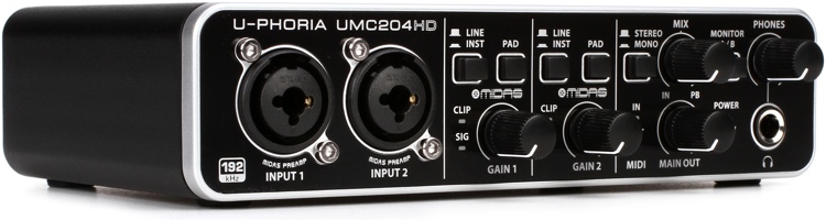  Interface Audio Behringer UMC204HD