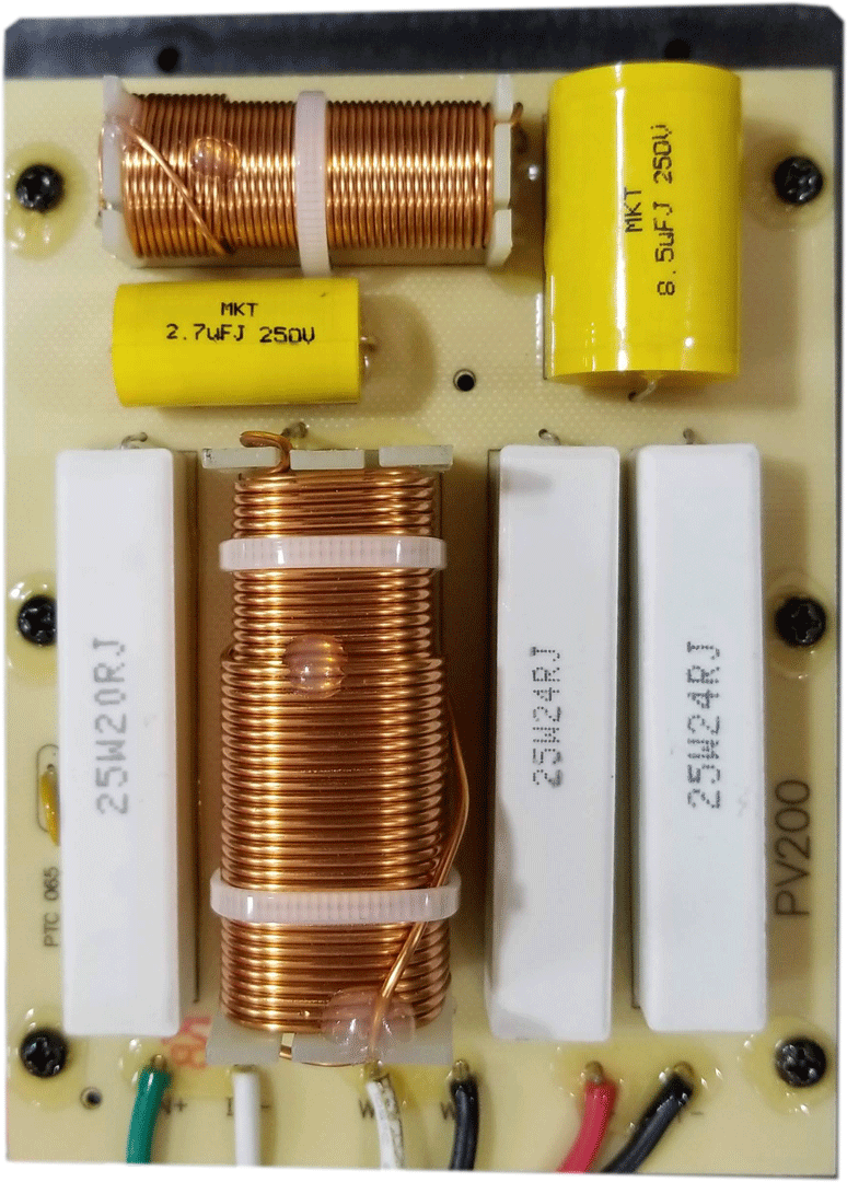 Croosover TDU PV200 2 vías 800W 
