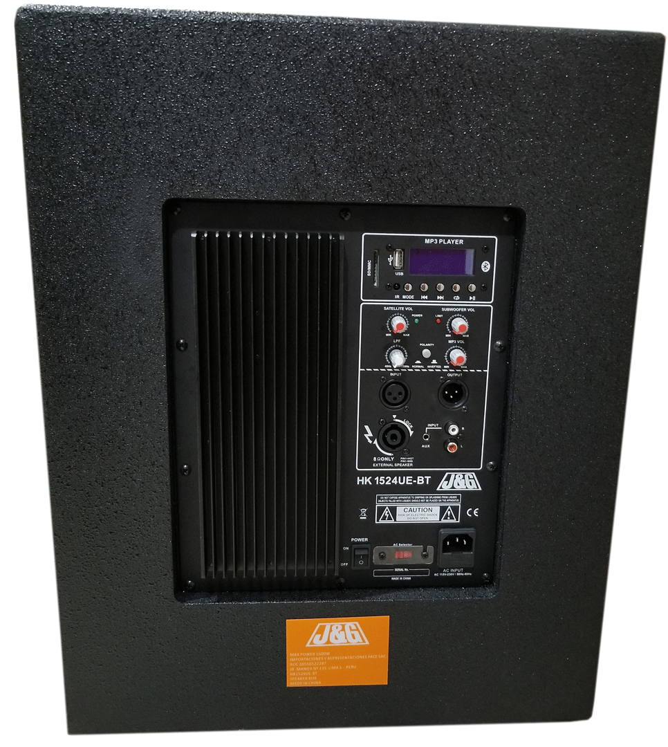 Torre JyG 15" 2000W HK1524UE-BT