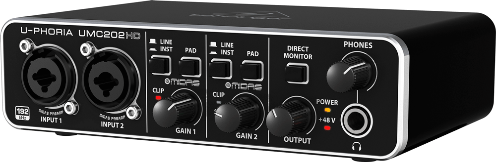 Interface Audio Behringer UMC202HD