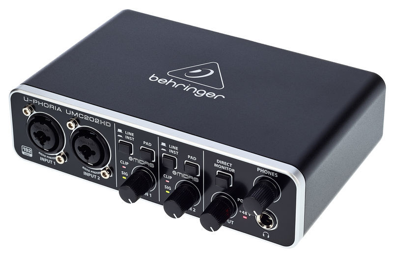 Interface Audio Behringer UMC202HD
