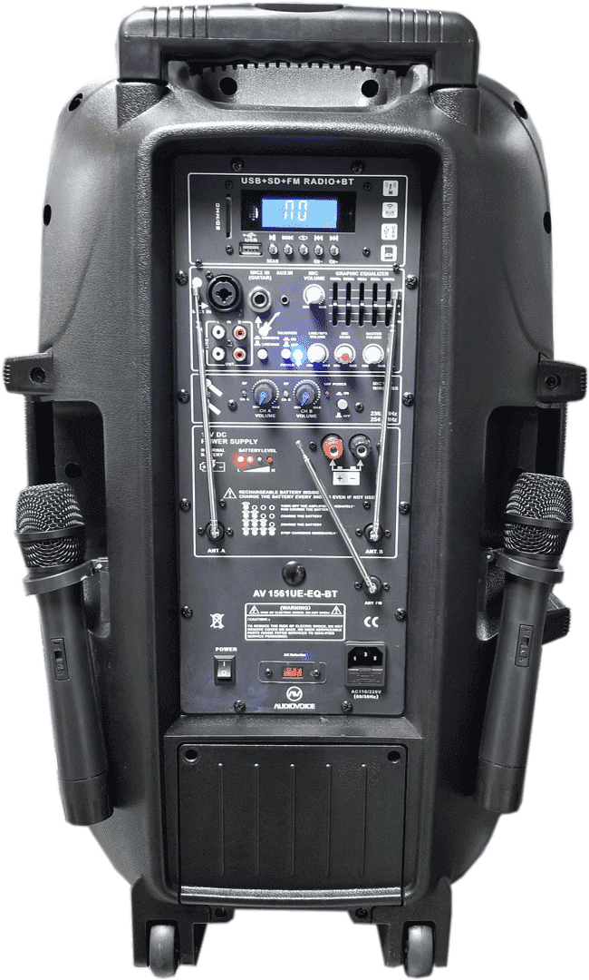 Columna Audiovoice 1561UE-EQ-BT