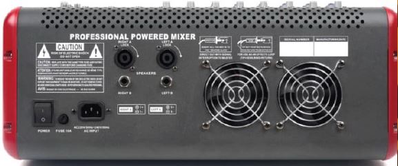 Consola Francys 8 canales 1000W