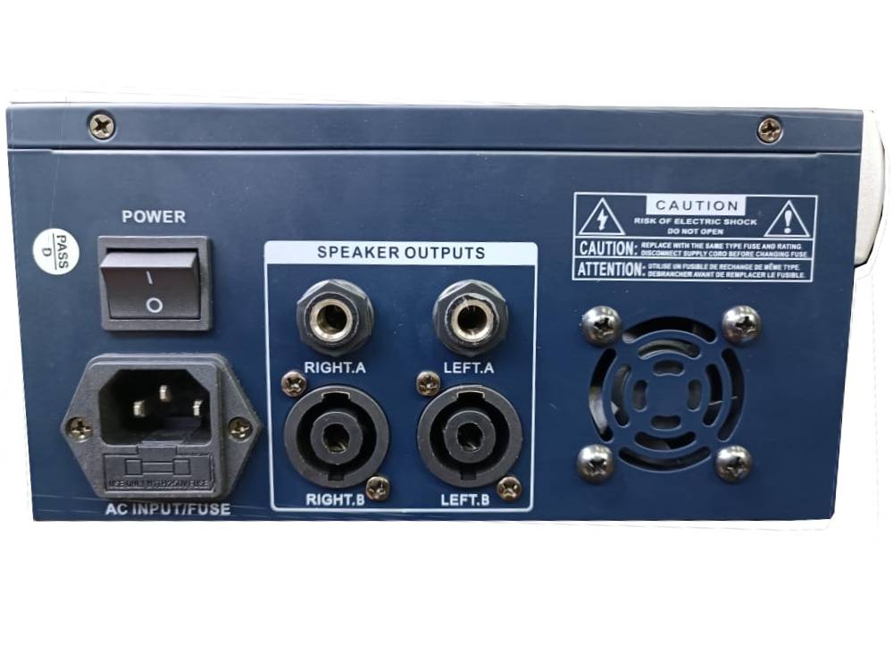 Consola Lexen 2 Canales Amplificada  COMPACT400