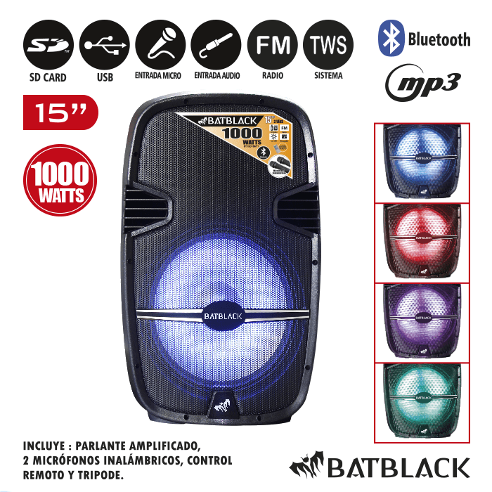 Columna Batblack BT-153-01BT (copiar)