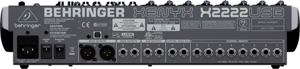  Consola Behringer Xenyx X2222USB