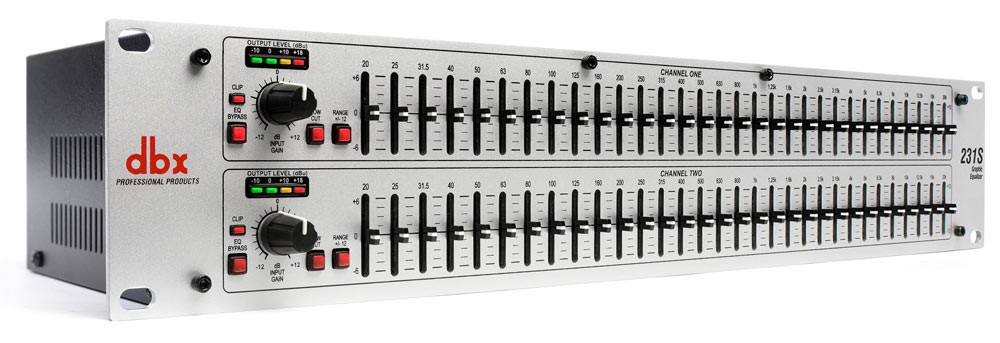 Equalizador 31 Bandas DBX 231V