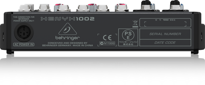 Consola Behringer Xenyx 1002