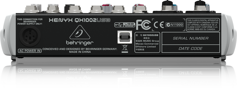 Consola Behringer QX1002USB