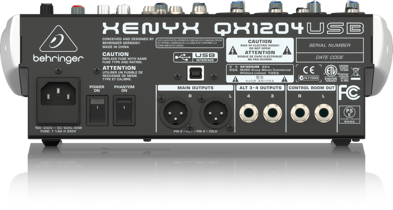 Consola Behringer QX1204USB
