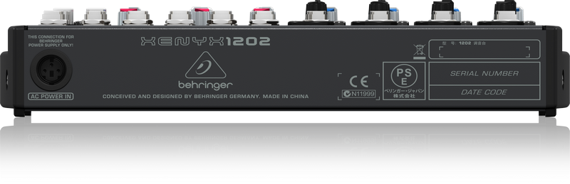 Consola Behringer Xenyx 1202