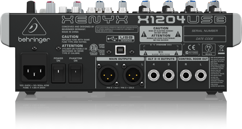 Consola Xenyx X1204 USB Behringer