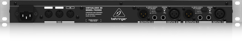 Multiefectos Behringer FX2000