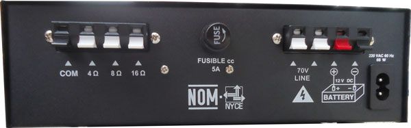 Amplificador Fox Audio PA01001 60W