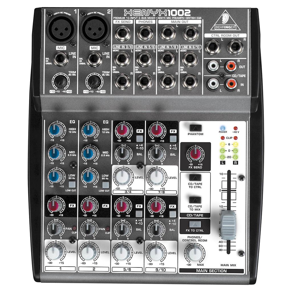 Consola Behringer Xenyx 1002