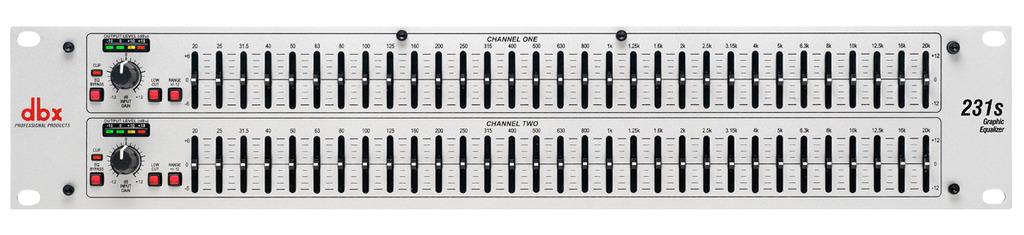 Equalizador 31 Bandas DBX 231V