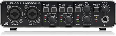 Interface De Audio Behringer UMC204HD