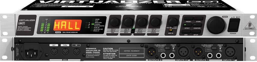 Multiefectos Behringer FX2000