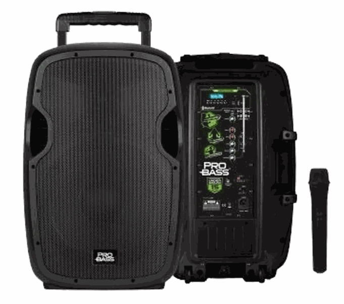 Columna Amplificada C/Bateria Underground 15 LF15 1600w