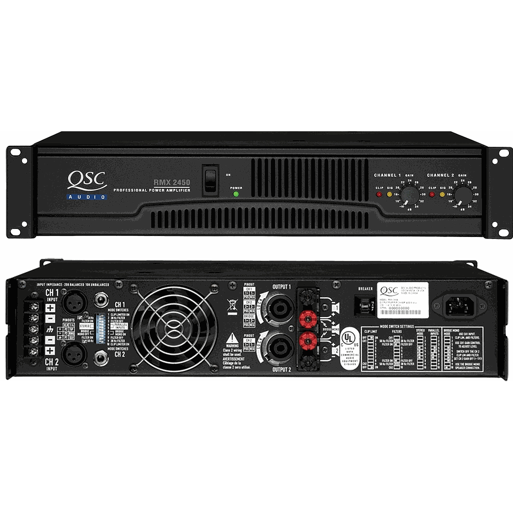 Power QSC RMX 2450