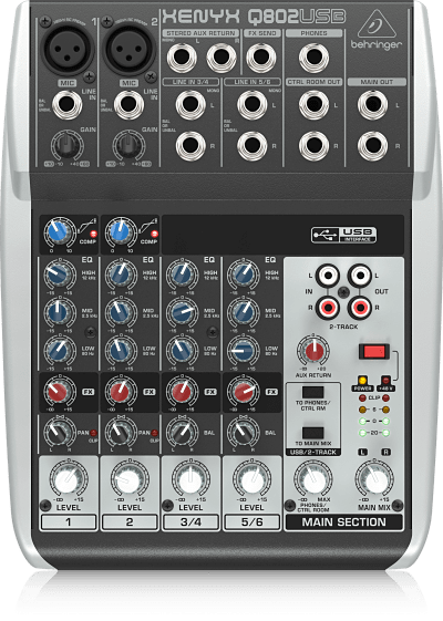Consola Behringer Q802USB