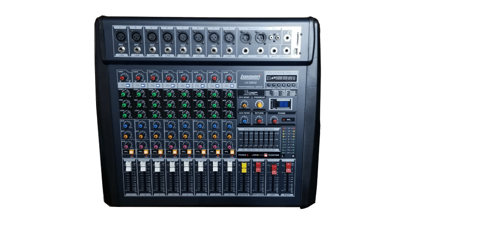 Consola Lexen 8 canales LX D802
