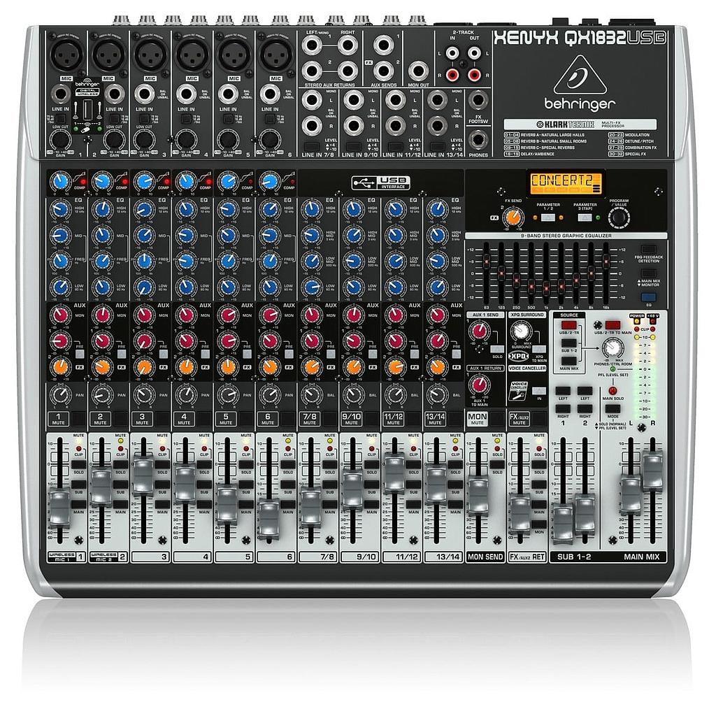 Consola Behringer Xenyx QX1832USB 