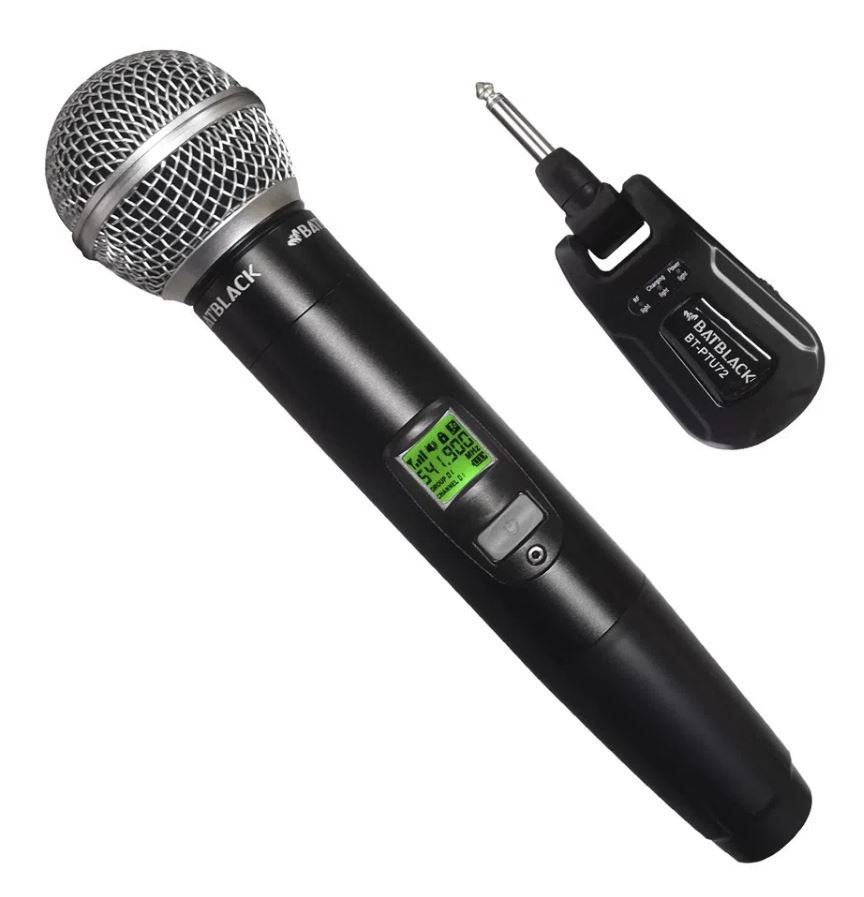 Micrófono inalámbrico Batblack BT-PTU72