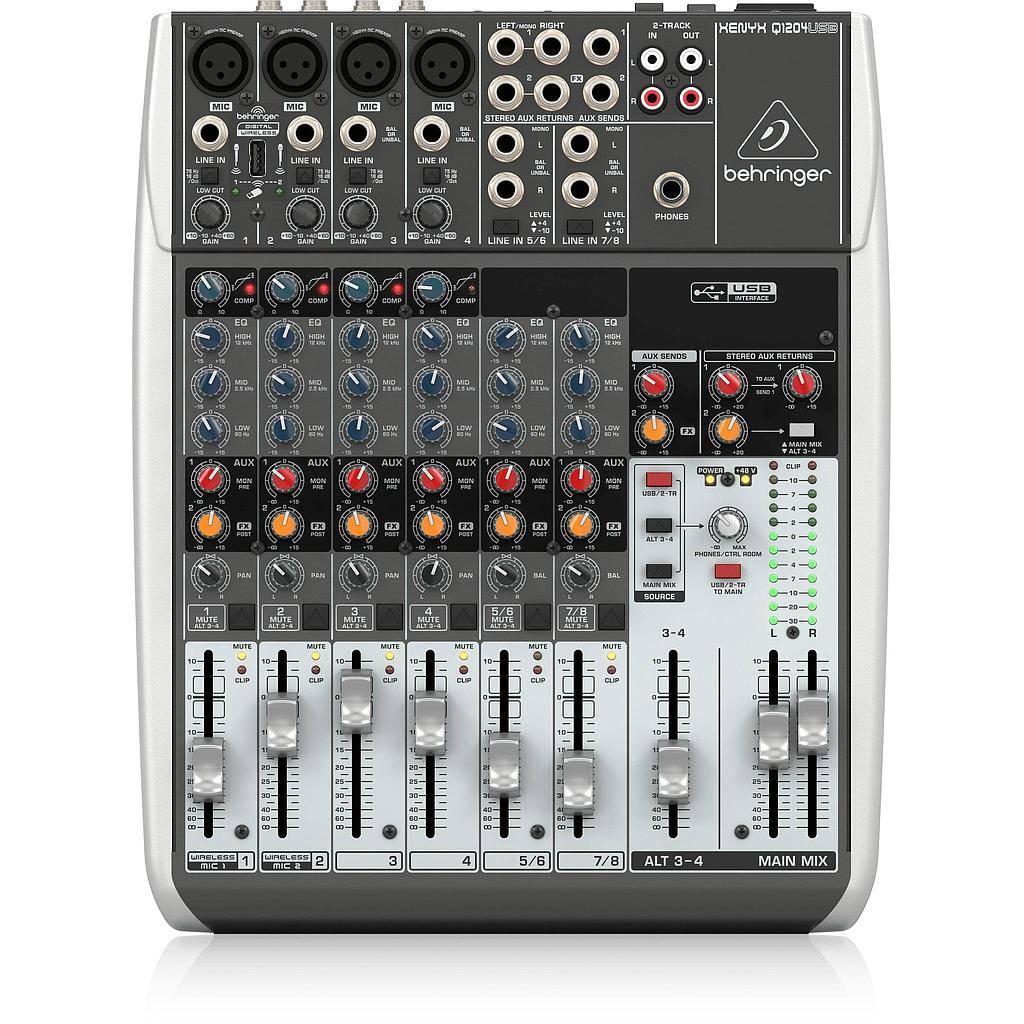 Consola Xenyx Q1204USB Behringer 