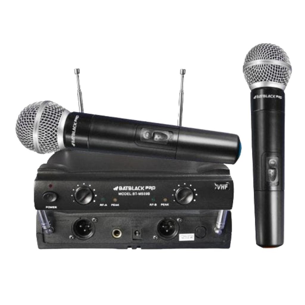 Micrófono Inalámbrico BatBlack BT-M559B