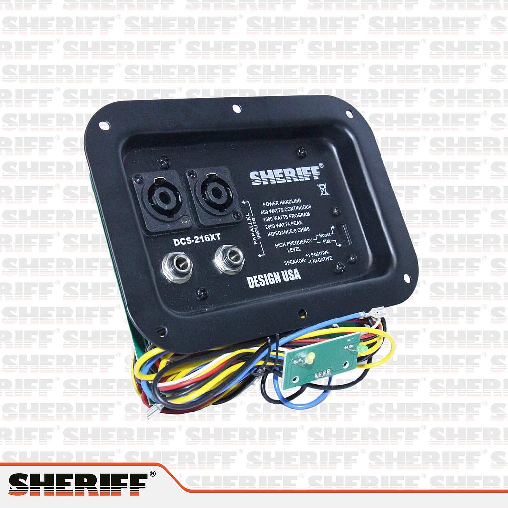 Croosover Sheriff DCS-216XT 3 vías 2000W   