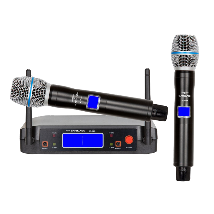 Microfono Inalambrico BatBlack BT-D9G