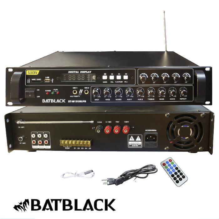 Amplificador  Batblack BT-M15150UFB