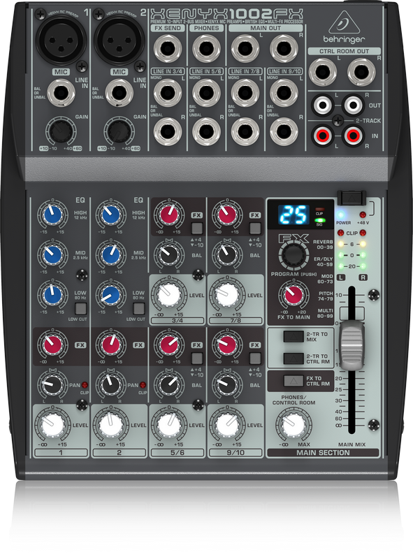 Consola Behringer Xenyx 1002FX