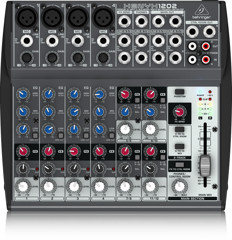 Consola Behringer Xenyx 1202