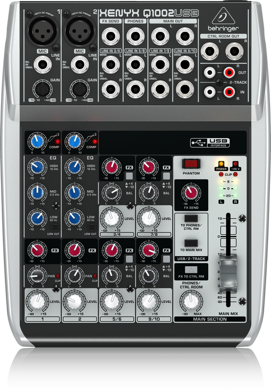 Consola Behringer Xenyx Q1002USB